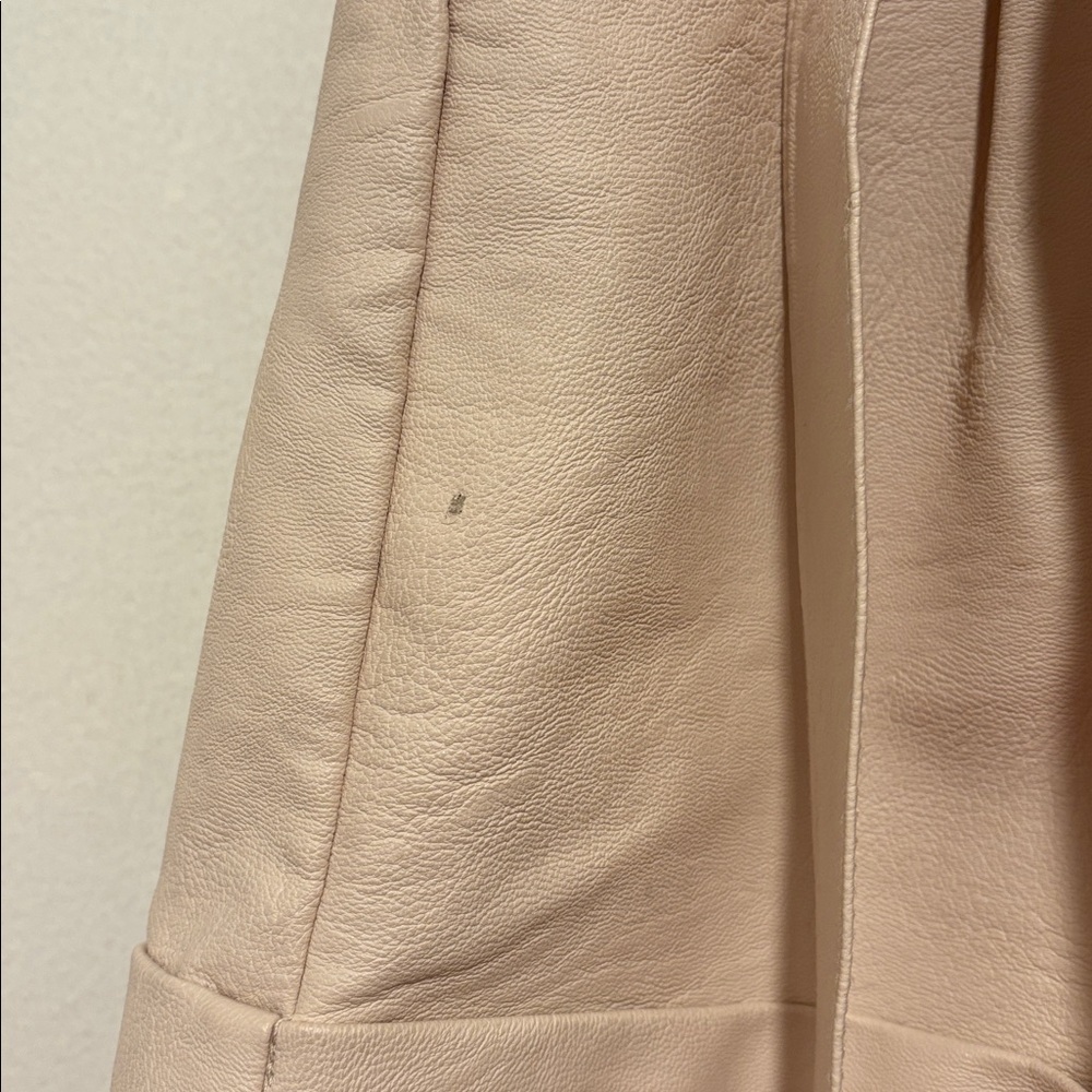 Topshop Cream High Waist Shorts - Picture 5 of 7